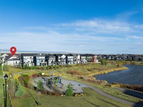 511 Kingsmere Way Se, Airdrie, AB - Outdoor With Body Of Water With View