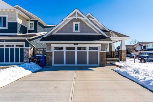 511 Kingsmere Way Se, Airdrie, AB - Outdoor With Facade