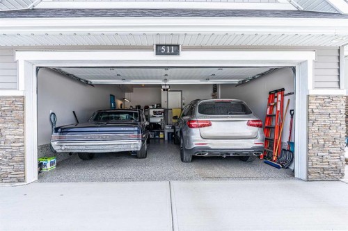 511 Kingsmere Way Se, Airdrie, AB -  Photo Showing Garage