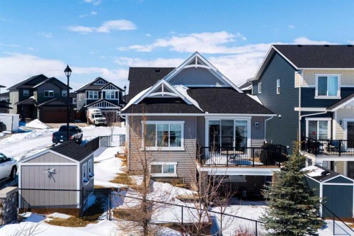 511 Kingsmere Way Se, Airdrie, AB - Outdoor With Facade