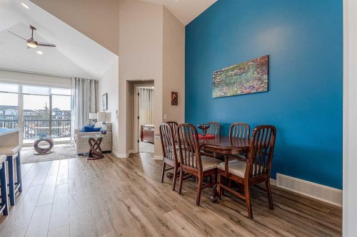 511 Kingsmere Way Se, Airdrie, AB - Indoor Photo Showing Dining Room