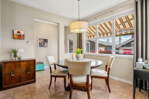6 Chaparral Valley Square Se, Calgary, AB - Indoor Photo Showing Dining Room