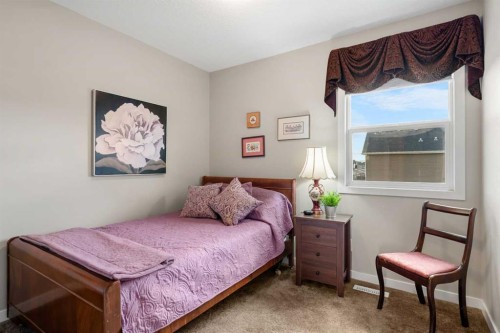 6 Chaparral Valley Square Se, Calgary, AB - Indoor Photo Showing Bedroom