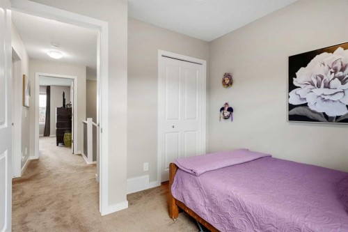 6 Chaparral Valley Square Se, Calgary, AB - Indoor Photo Showing Bedroom
