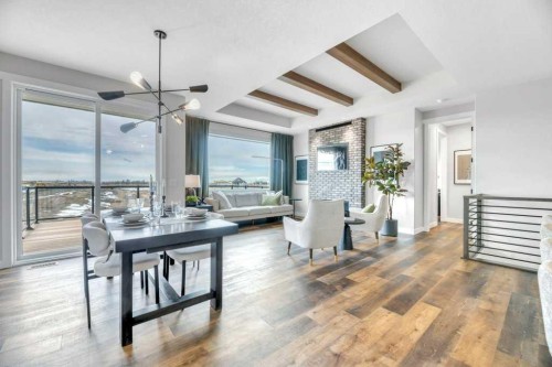 163 Lakewood Circle, Strathmore, AB - Indoor Photo Showing Dining Room