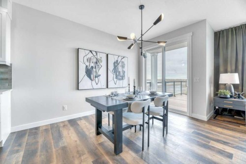 163 Lakewood Circle, Strathmore, AB - Indoor Photo Showing Dining Room