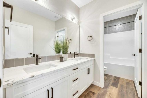 163 Lakewood Circle, Strathmore, AB - Indoor Photo Showing Bathroom