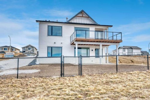 163 Lakewood Circle, Strathmore, AB - Outdoor With Deck Patio Veranda