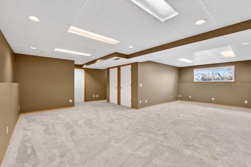 42 Strathford Close, Strathmore, AB - Indoor Photo Showing Basement