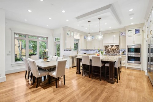 108 Posthill Drive Sw, Calgary, AB - Indoor Photo Showing Dining Room