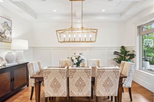 108 Posthill Drive Sw, Calgary, AB - Indoor Photo Showing Dining Room