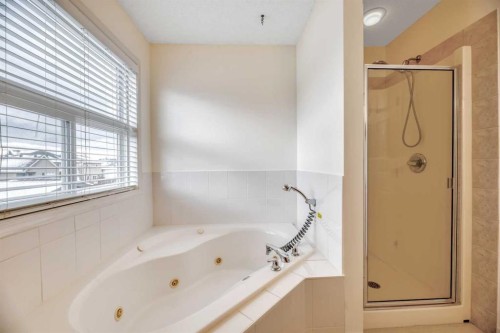 84 Evermeadow Manor Sw, Calgary, AB - Indoor Photo Showing Bathroom