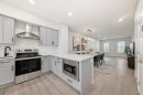 149 Lavender Manor Se, Calgary, AB  - Indoor Photo Showing Kitchen With Upgraded Kitchen 