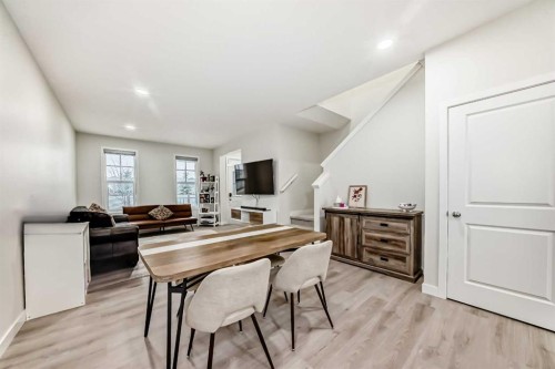 149 Lavender Manor Se, Calgary, AB - Indoor Photo Showing Dining Room