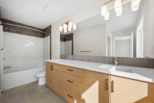 305 Precedence View, Cochrane, AB - Indoor Photo Showing Bathroom