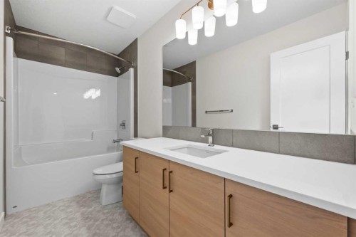305 Precedence View, Cochrane, AB - Indoor Photo Showing Bathroom