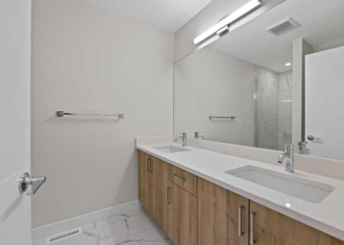 314-52 Red Sky Villas Ne, Calgary, AB - Indoor Photo Showing Bathroom