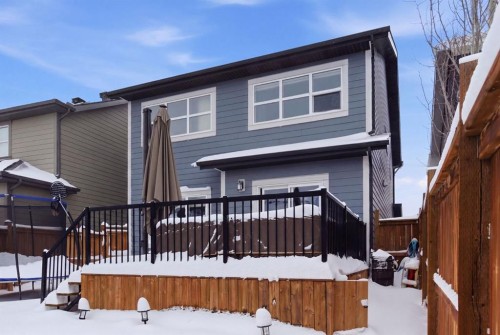 132 Sundown Way, Cochrane, AB - Outdoor With Exterior