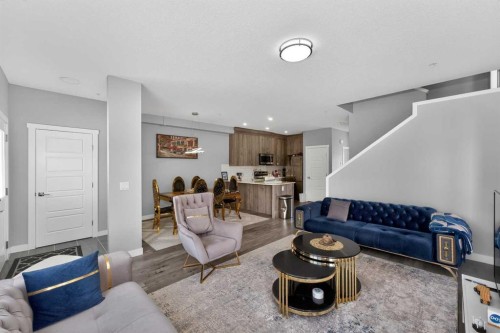 1351 Cornerstone Boulevard Ne, Calgary, AB - Indoor Photo Showing Living Room