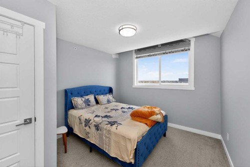 1351 Cornerstone Boulevard Ne, Calgary, AB - Indoor Photo Showing Bedroom