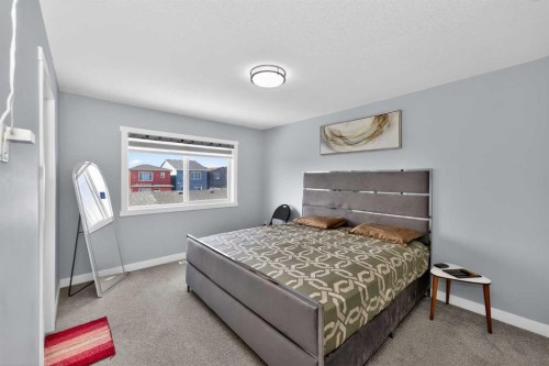 1351 Cornerstone Boulevard Ne, Calgary, AB - Indoor Photo Showing Bedroom