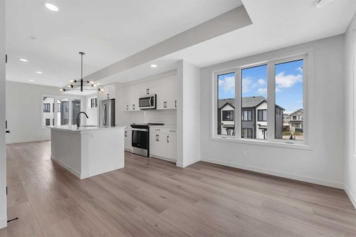 804A-120 Arbour Lake Court Nw, Calgary, AB - Indoor Photo Showing Kitchen