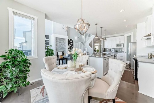 64 Nolancrest Manor Nw, Calgary, AB - Indoor Photo Showing Dining Room