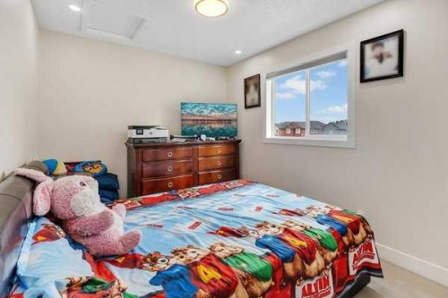 16 Saddletree Close Ne, Calgary, AB - Indoor Photo Showing Bedroom