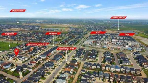 16 Saddletree Close Ne, Calgary, AB - Outdoor With View