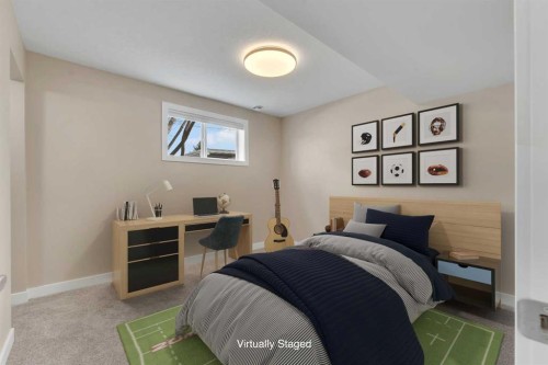 221 Madeira Crescent Ne, Calgary, AB - Indoor Photo Showing Bedroom