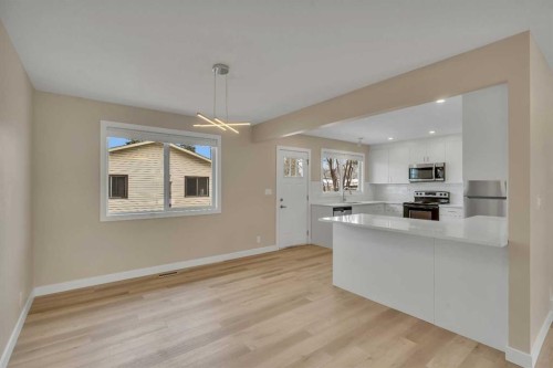 221 Madeira Crescent Ne, Calgary, AB - Indoor Photo Showing Kitchen