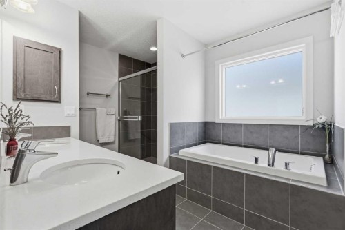 345 Evansglen Drive Nw, Calgary, AB - Indoor Photo Showing Bathroom