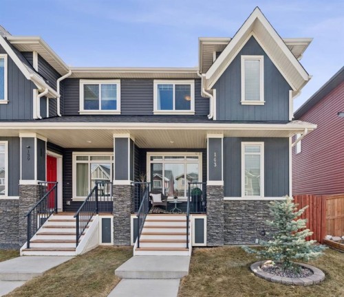 143 Fireside Drive, Cochrane, AB - Outdoor With Facade