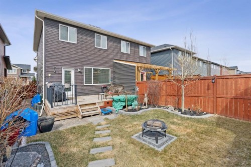 143 Fireside Drive, Cochrane, AB - Outdoor With Deck Patio Veranda