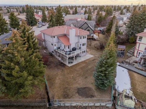 47 Edgeridge Court Nw, Calgary, AB - Outdoor With Deck Patio Veranda With View
