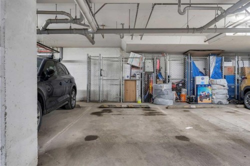 3305-755 Copperpond Boulevard, Calgary, AB - Indoor Photo Showing Garage