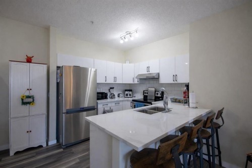 1117-1140 Taradale Drive Ne, Calgary, AB - Indoor Photo Showing Kitchen With Double Sink