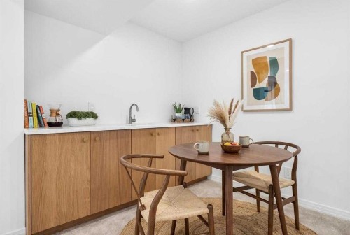 1708 111 Avenue Sw, Calgary, AB - Indoor Photo Showing Dining Room