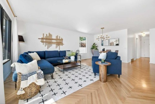 1708 111 Avenue Sw, Calgary, AB - Indoor Photo Showing Living Room