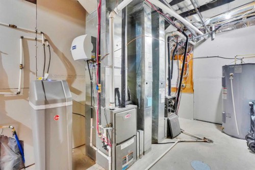 85 Evansborough Way Nw, Calgary, AB - Indoor Photo Showing Basement