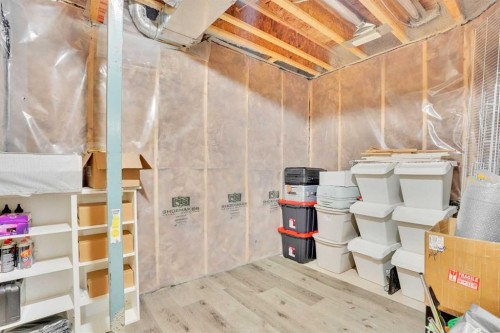 85 Evansborough Way Nw, Calgary, AB - Indoor Photo Showing Basement