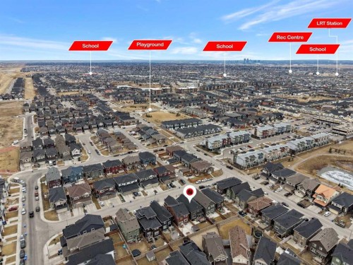 28 Saddlelake Common Ne, Calgary, AB - Outdoor With View