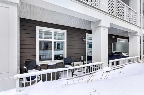 122-400 Auburn Meadows Common Se, Calgary, AB - Outdoor With Deck Patio Veranda With Exterior