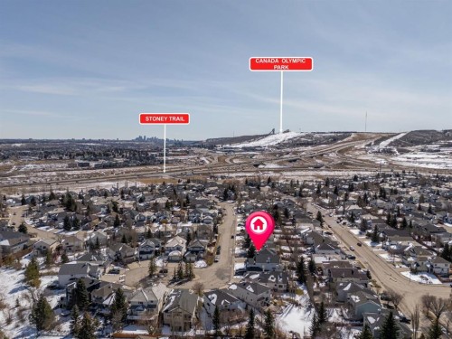 119 Valley Glen Bay Nw, Calgary, AB - Outdoor With View
