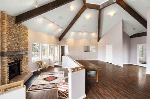 .-2107 Patterson View Sw, Calgary, AB - Indoor Photo Showing Other Room With Fireplace