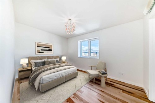 53 Rockhaven Green Nw, Calgary, AB - Indoor Photo Showing Bedroom
