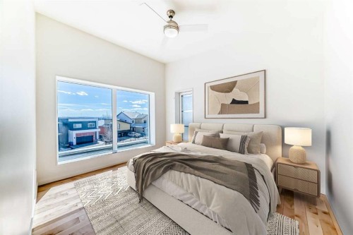 53 Rockhaven Green Nw, Calgary, AB - Indoor Photo Showing Bedroom