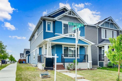 5 Red Embers Row Ne, Calgary, AB - Outdoor With Facade
