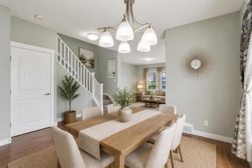 5 Red Embers Row Ne, Calgary, AB - Indoor Photo Showing Dining Room
