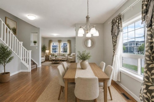 5 Red Embers Row Ne, Calgary, AB - Indoor Photo Showing Dining Room